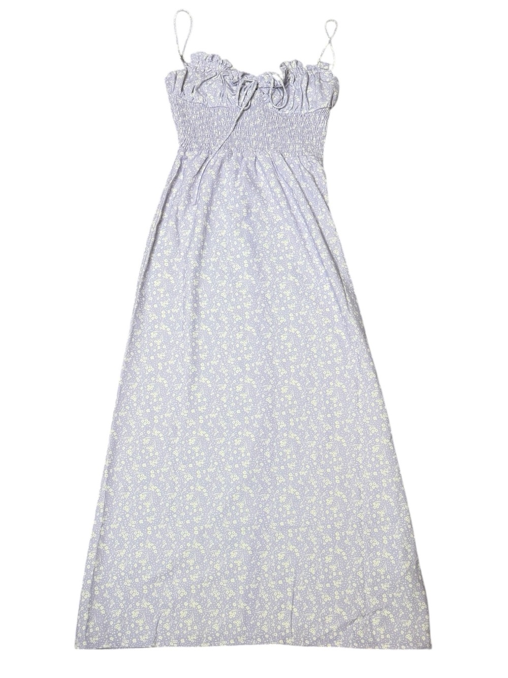 House of CB Lilac Floral Tie-Front Maxi Dress - Picture 3 of 7